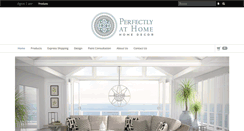 Desktop Screenshot of perfectlyathome.net